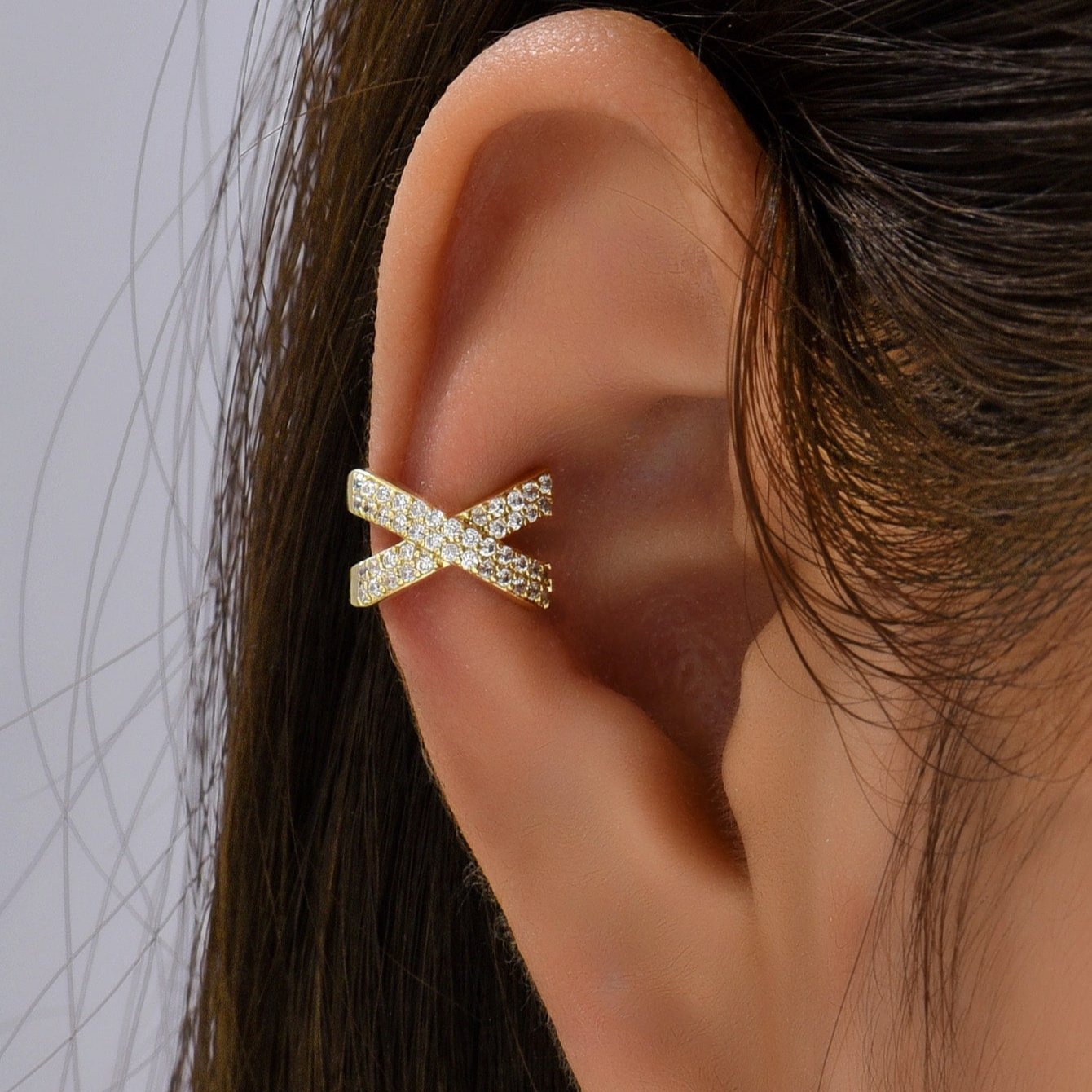 Ear cuff X