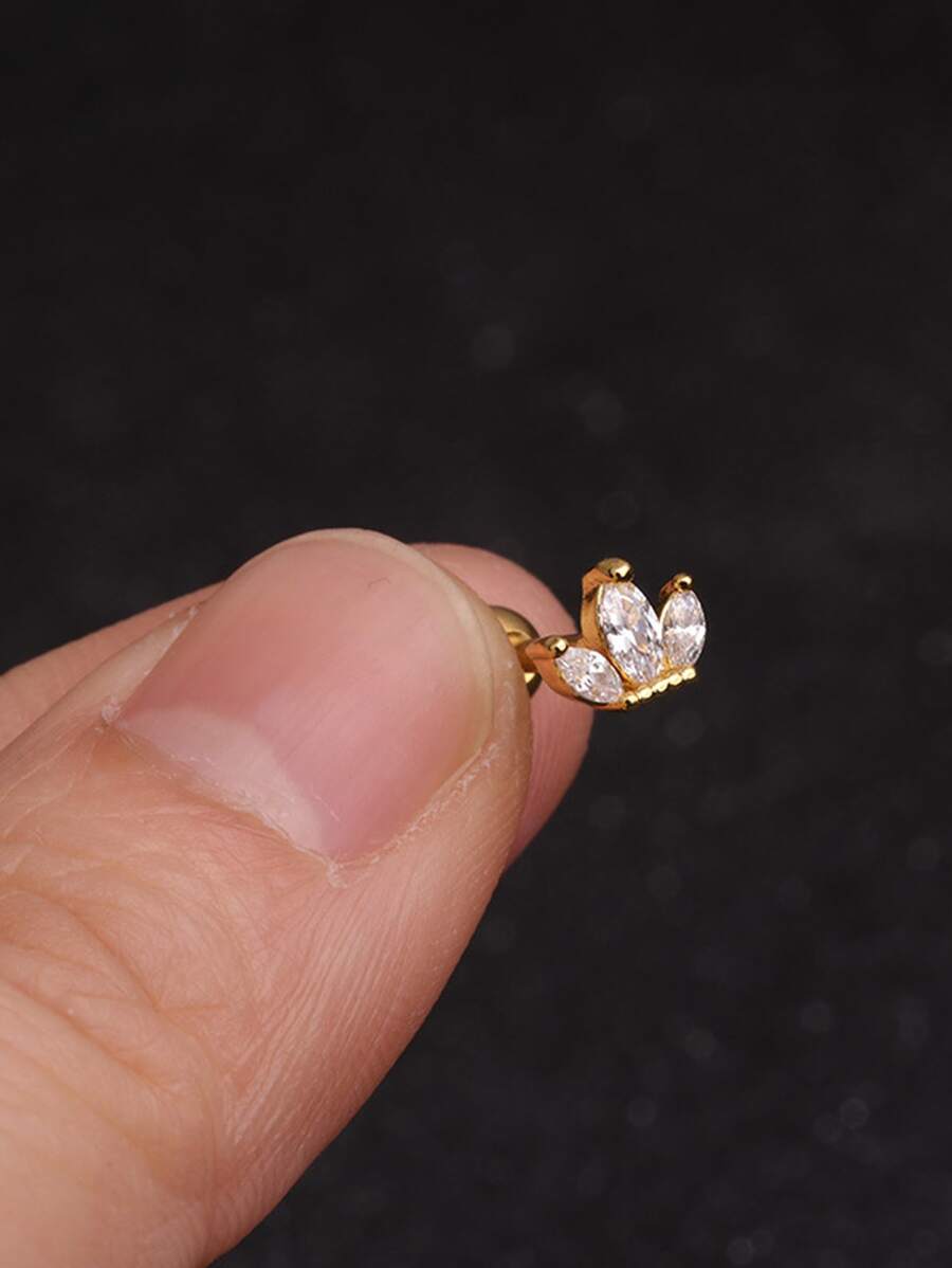 Cristal Studs - Plata de Ley 925