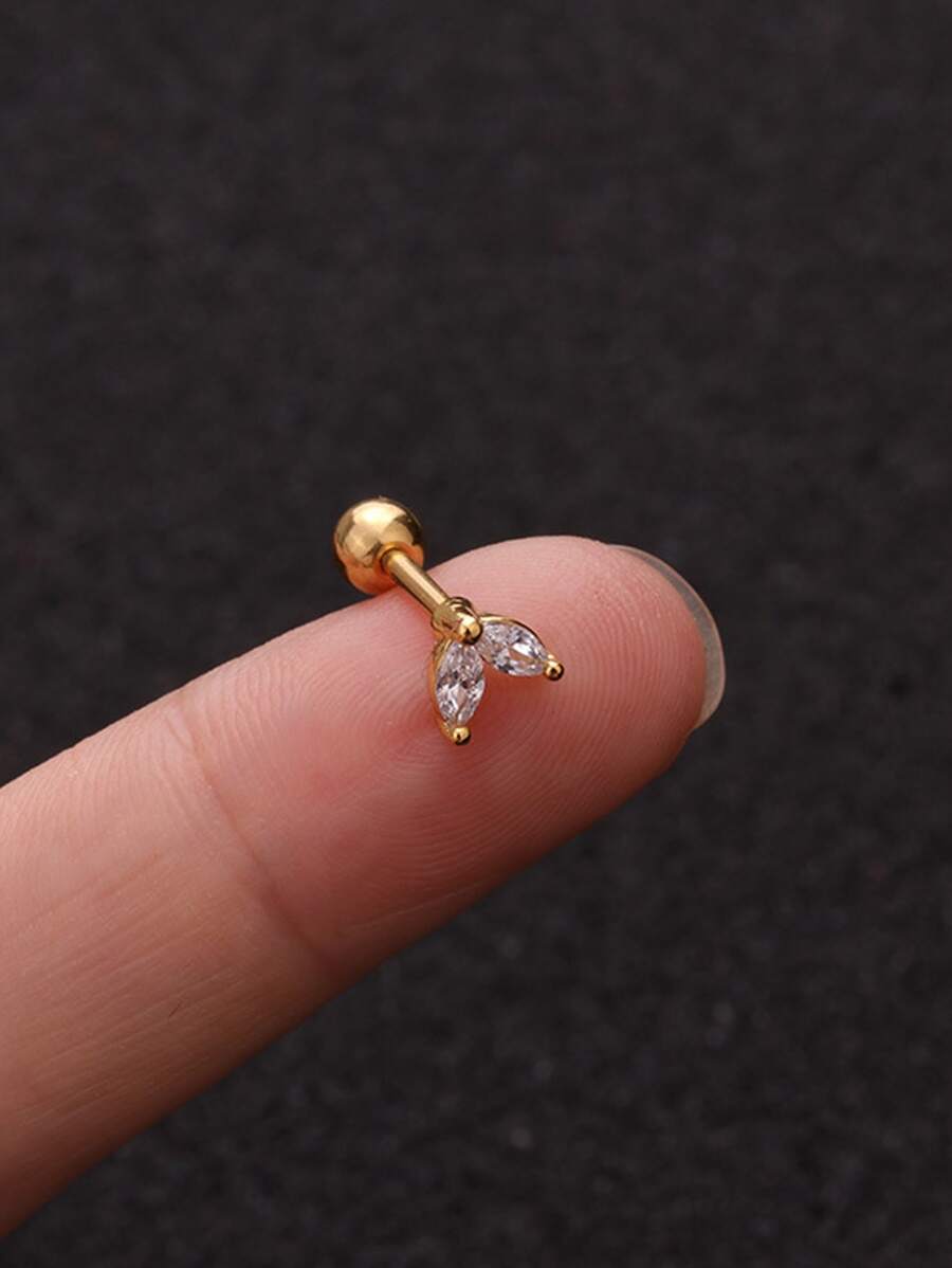 Cristal Studs - Plata de Ley 925