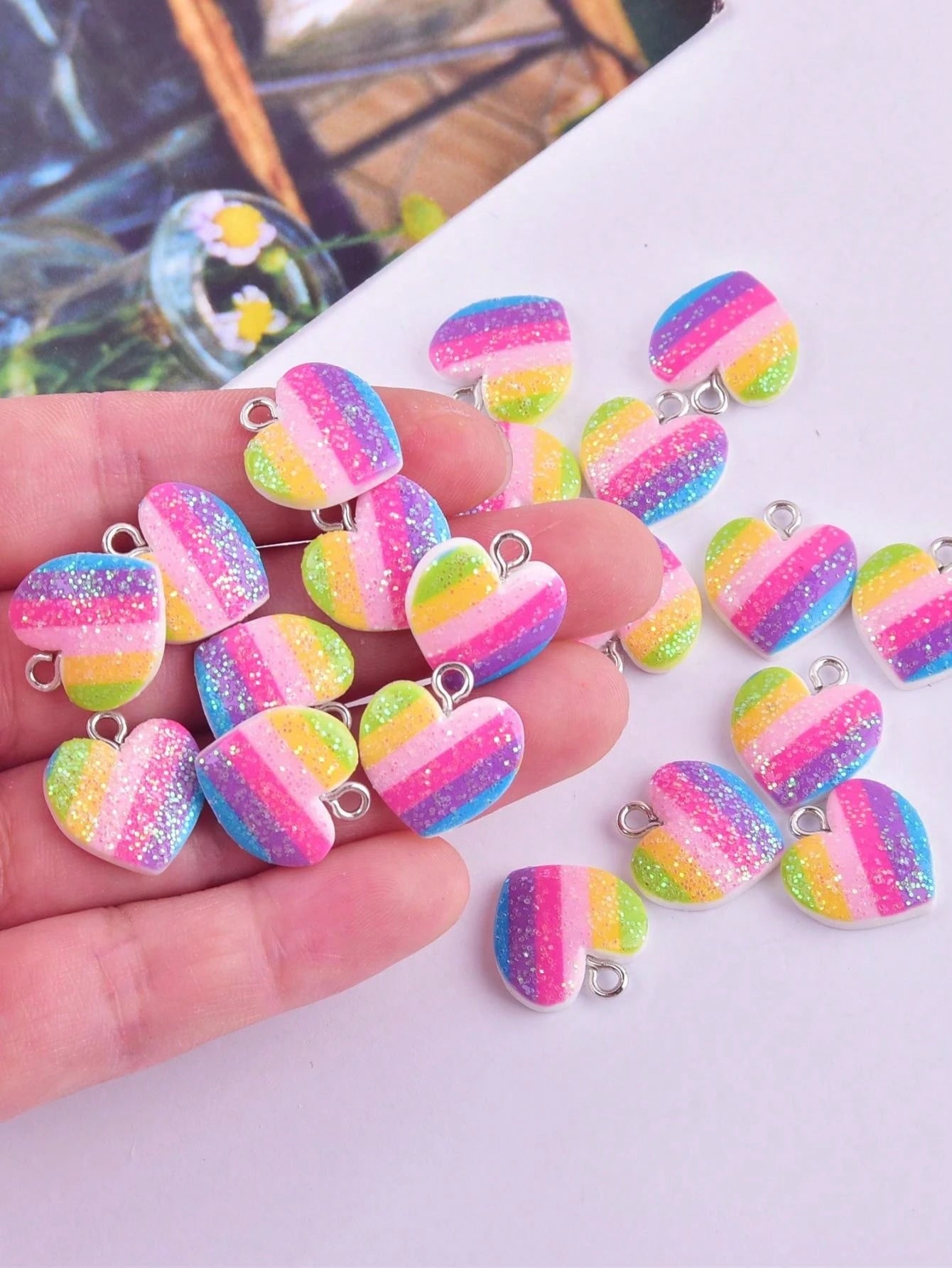 Rainbow heart