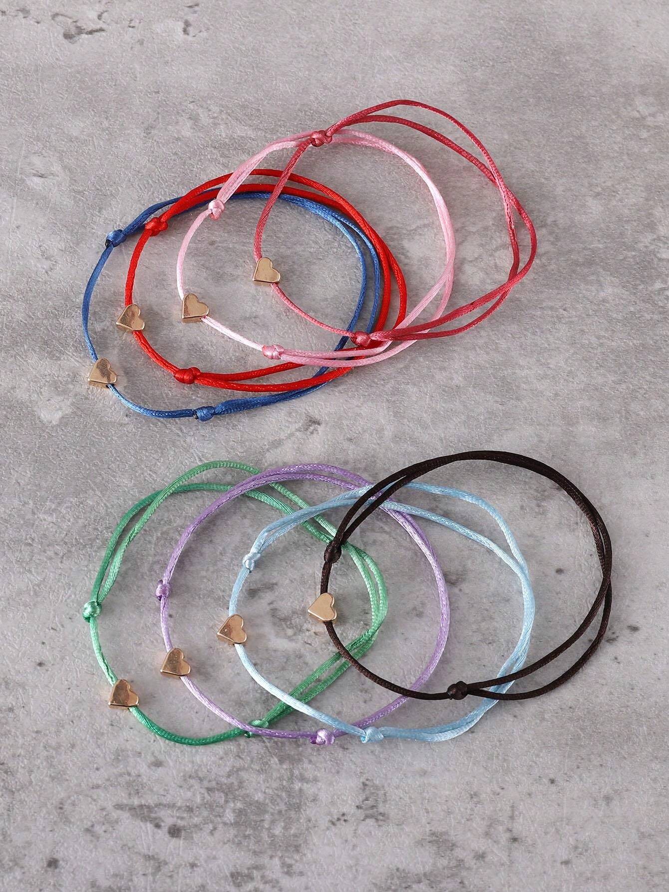 Pulsera make a wish! - corazones