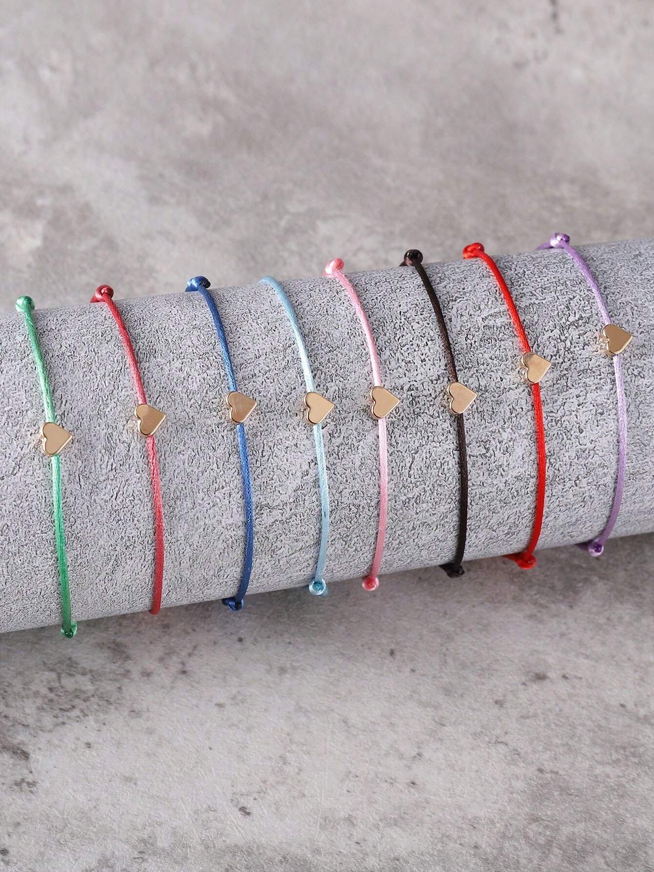 Pulsera make a wish! - corazones