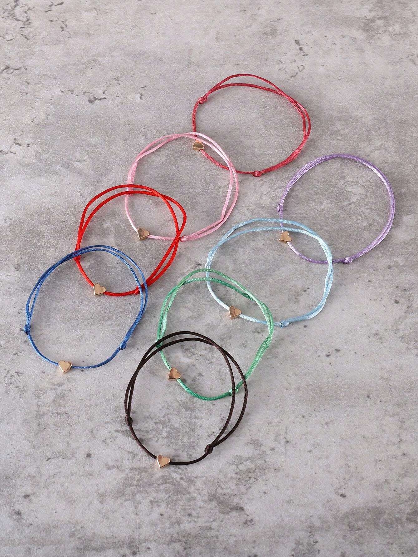Pulsera make a wish! - corazones