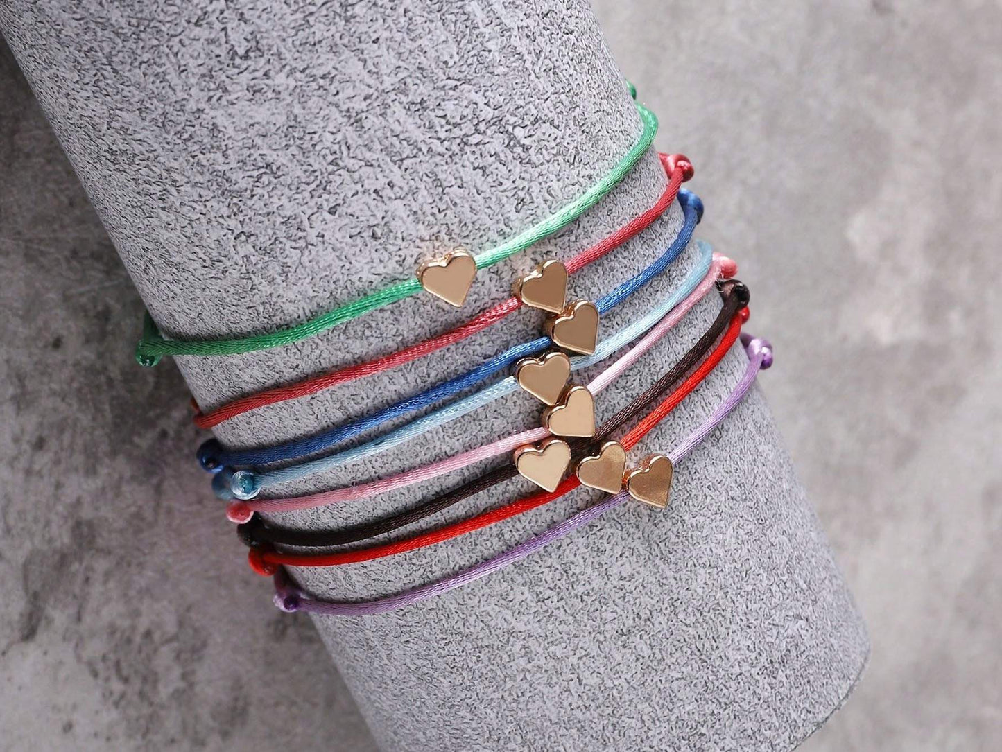 Pulsera make a wish! - corazones