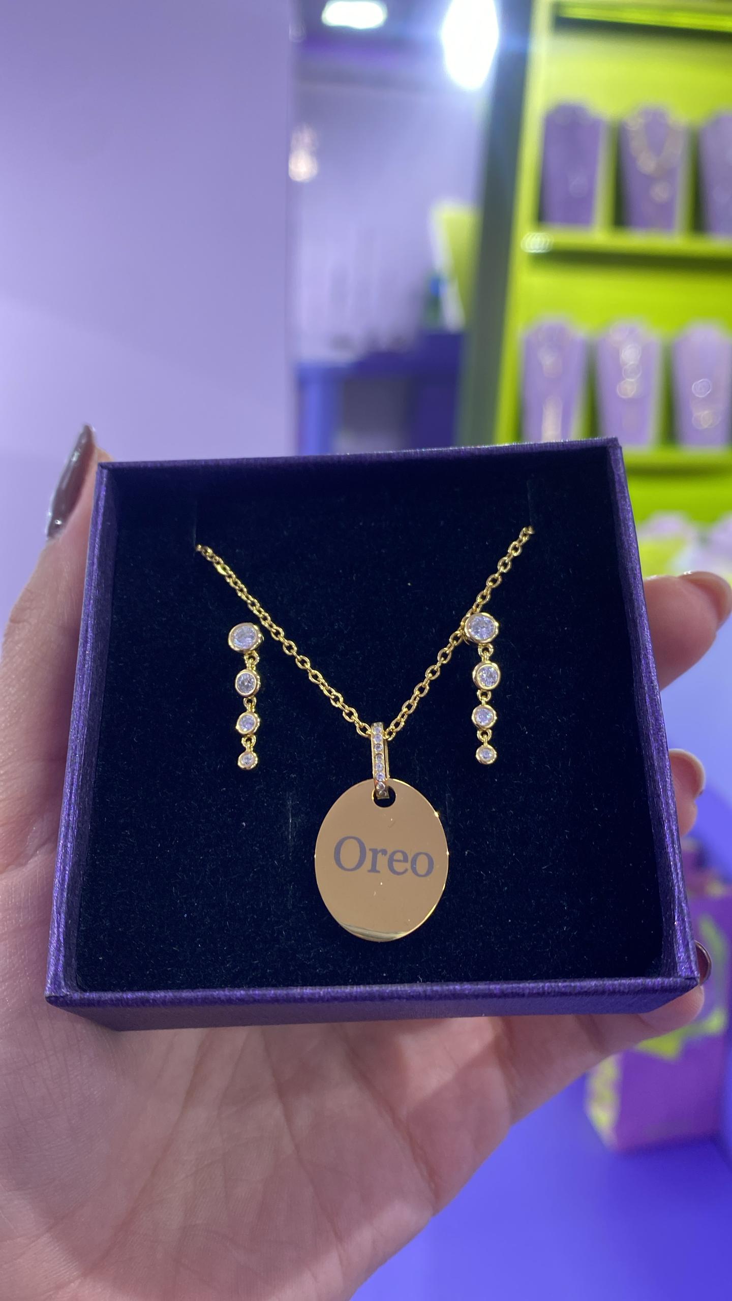 Placa círculo para personalizar con láser - óvalo