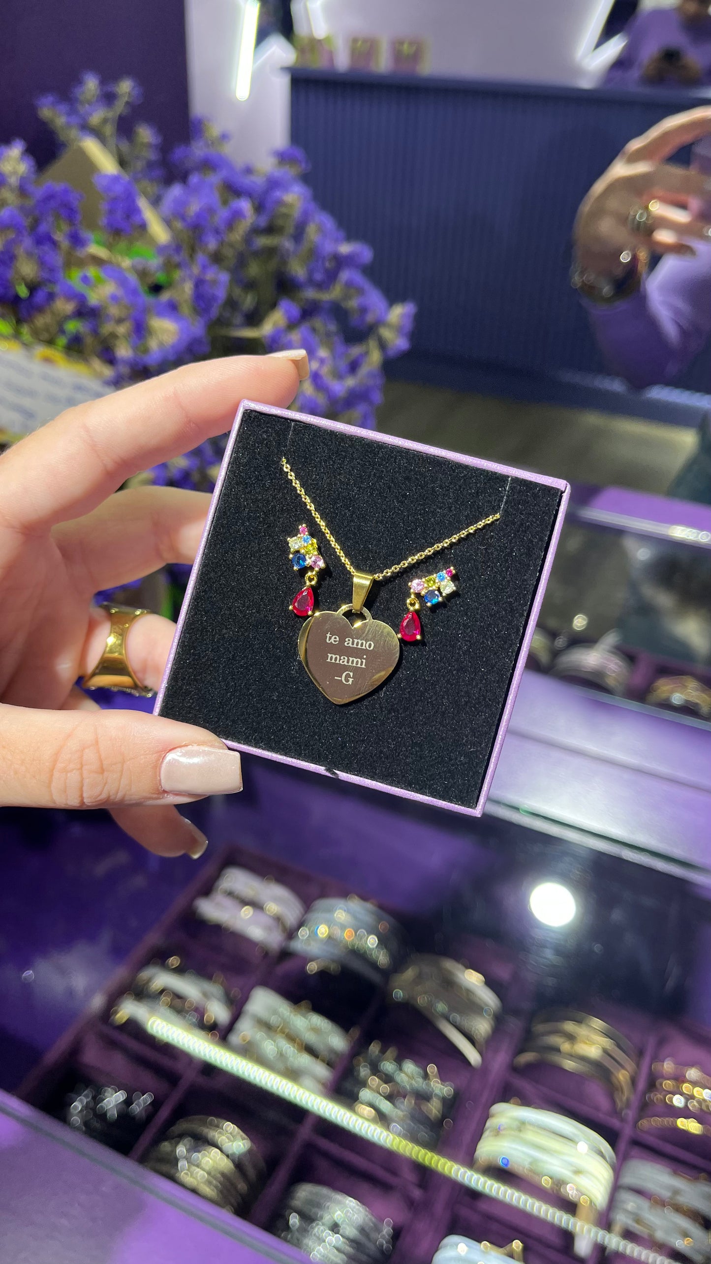 Placa corazón para personalizar con láser