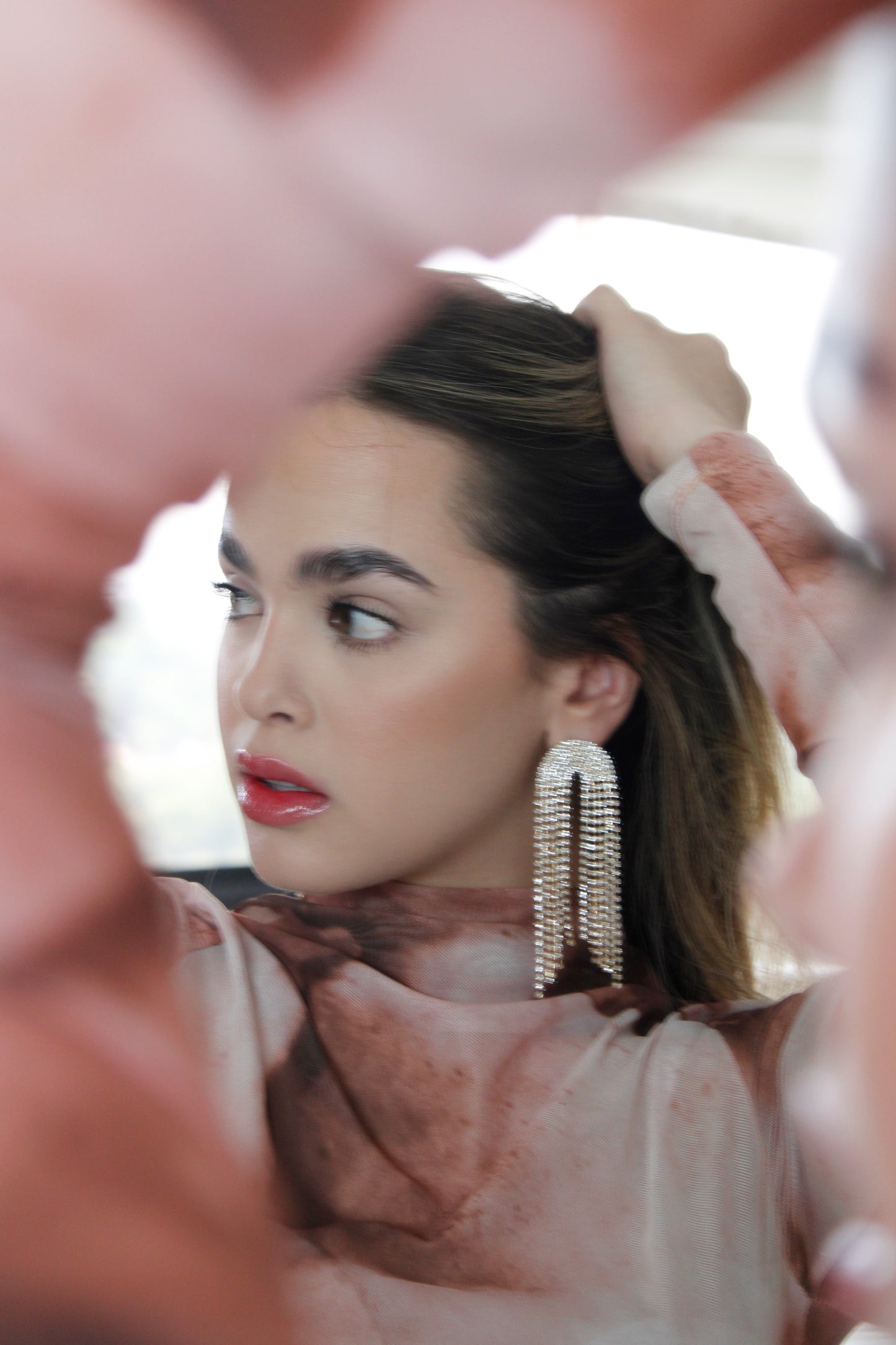 Zarcillos Luxury flecos