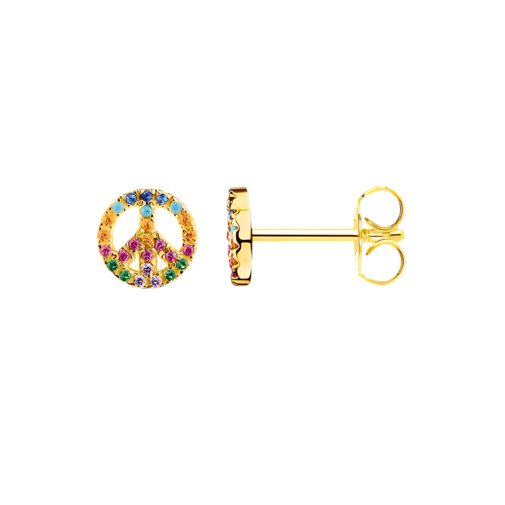 Stud peace - Plata de Ley 925