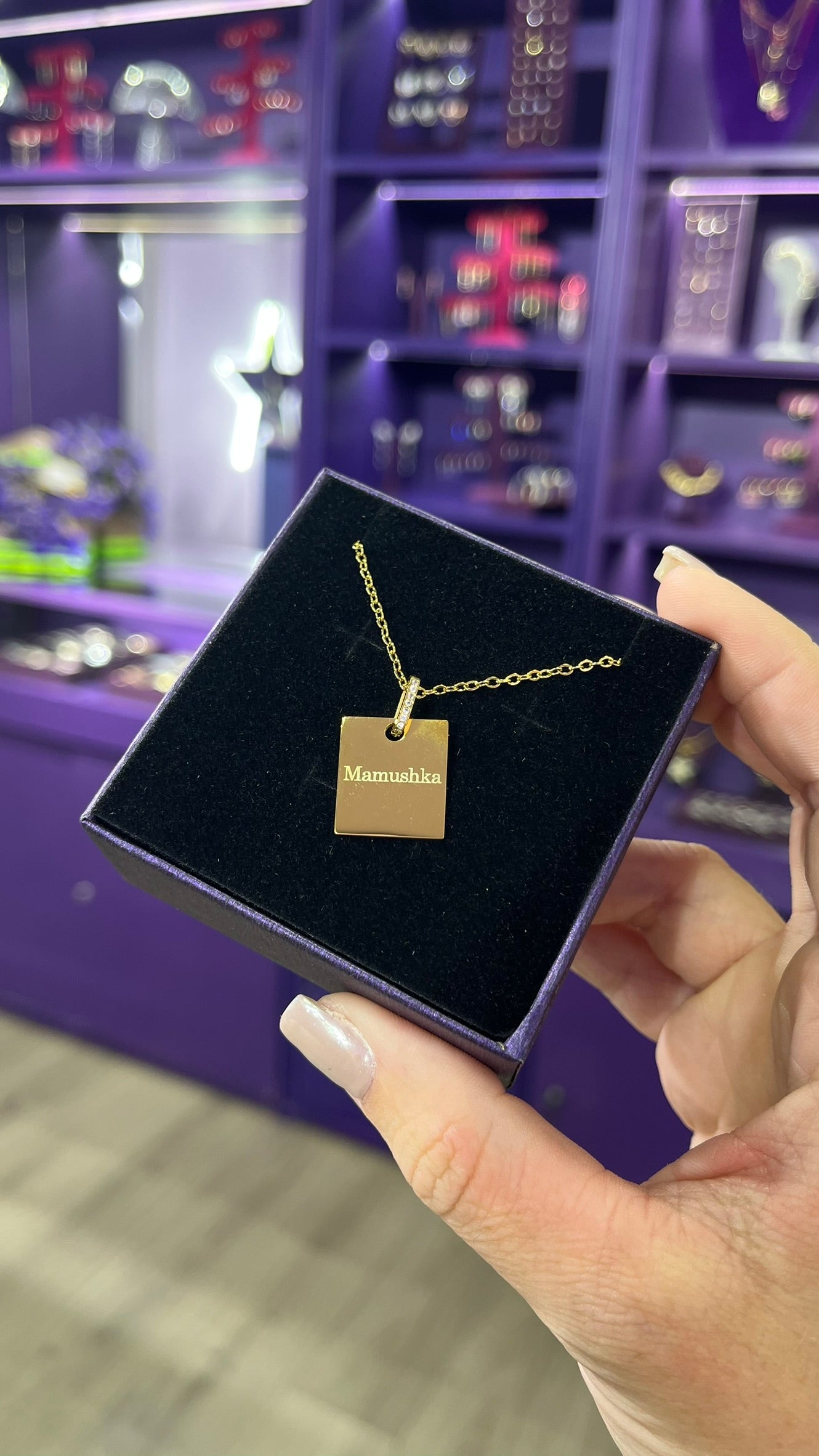 Placa cuadrada para personalizar con láser