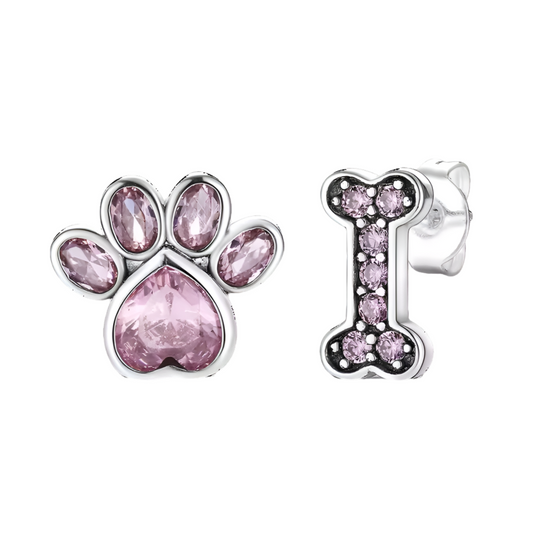 Stud perrito - Plata de Ley 925