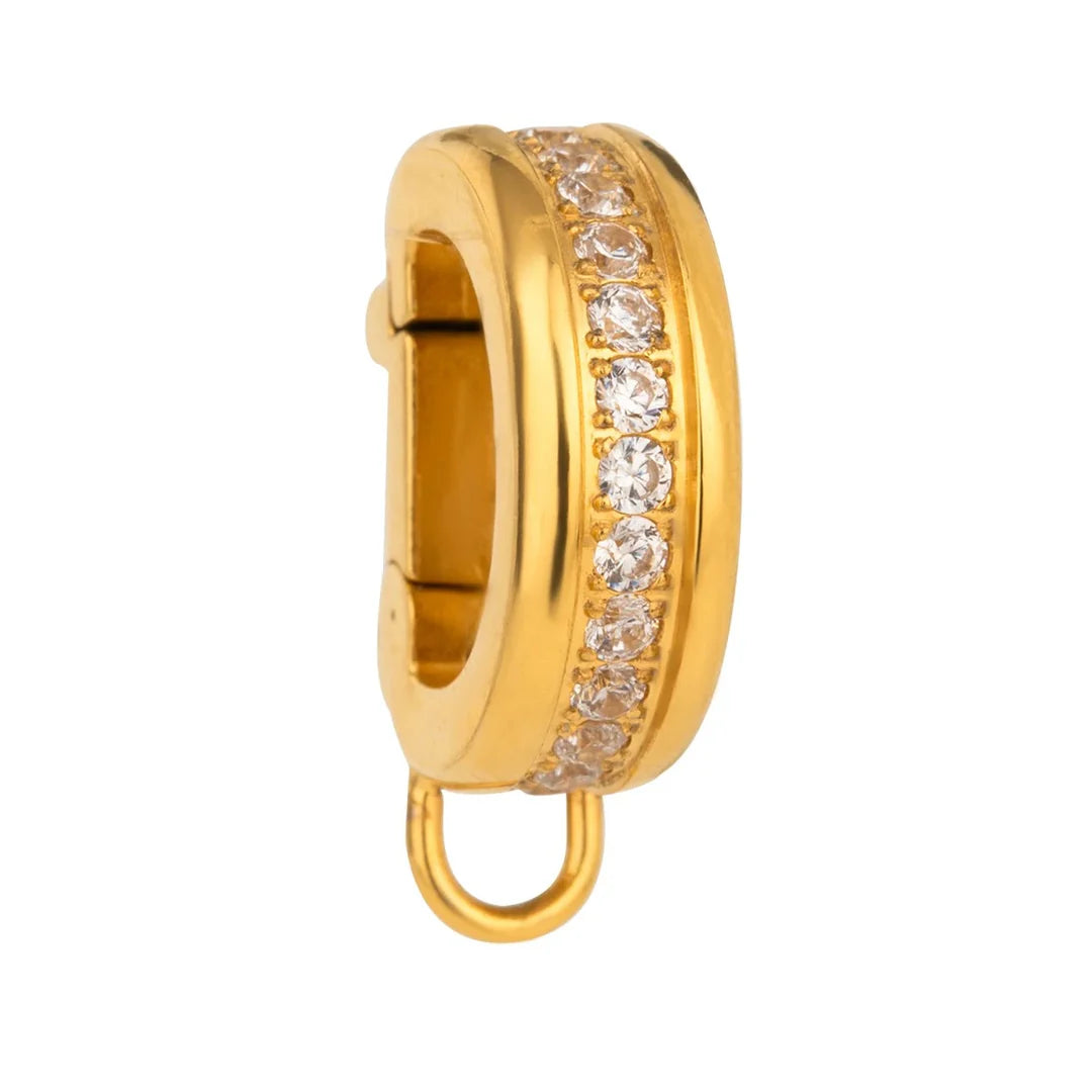 Bikini clip - hamsa hand