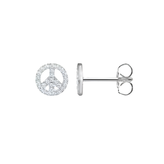 Stud peace - Plata de Ley 925