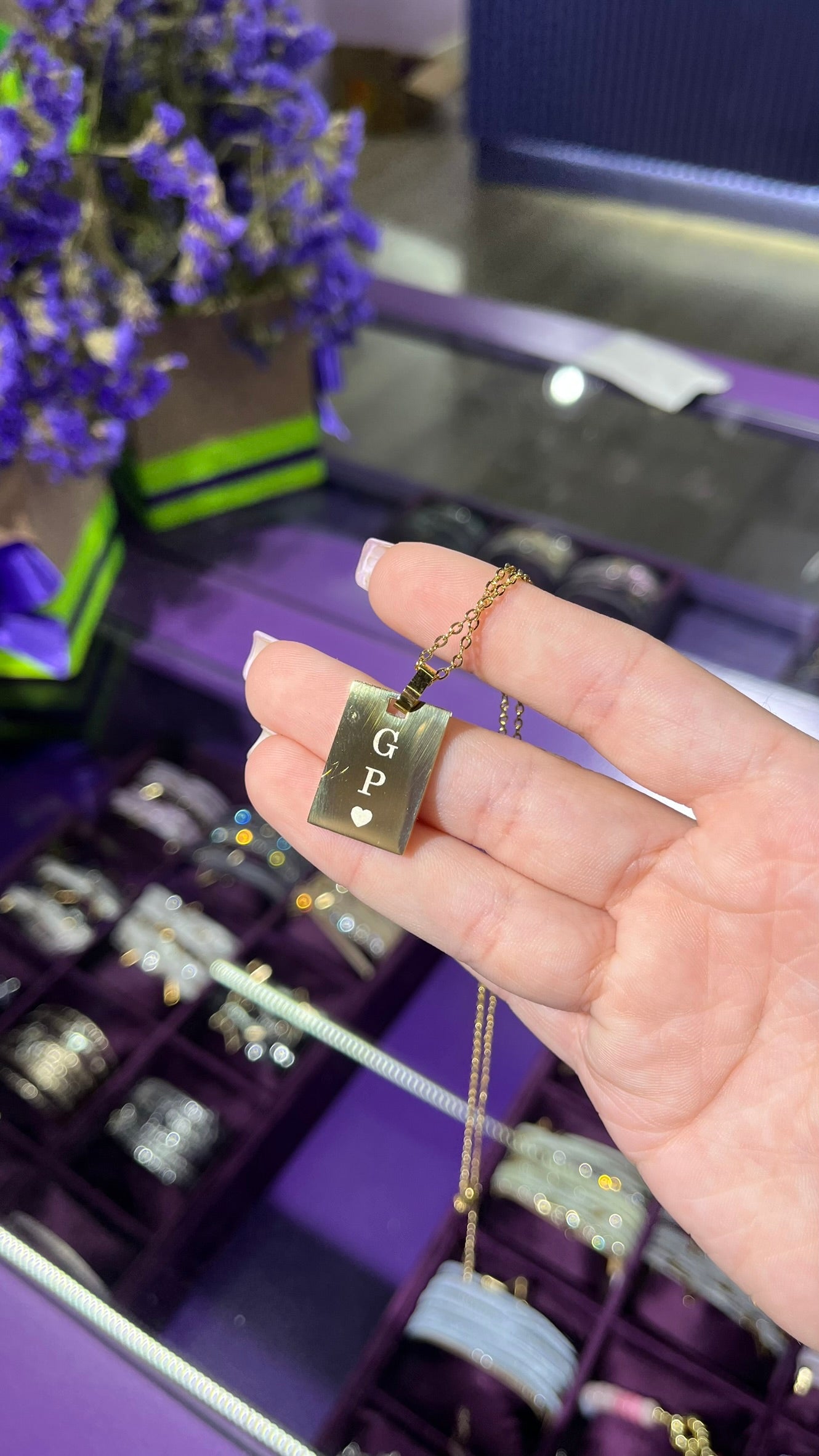 Plaquitas para personalizar con láser cuadrada