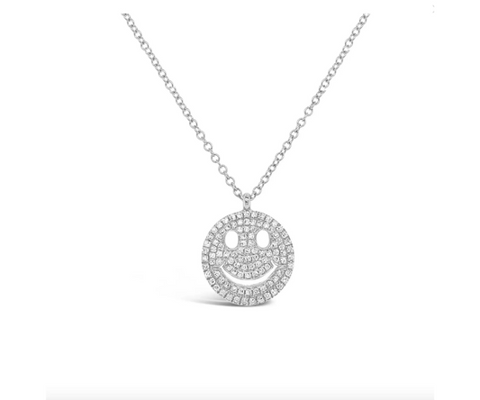 Smiley Face - Plata de ley 925
