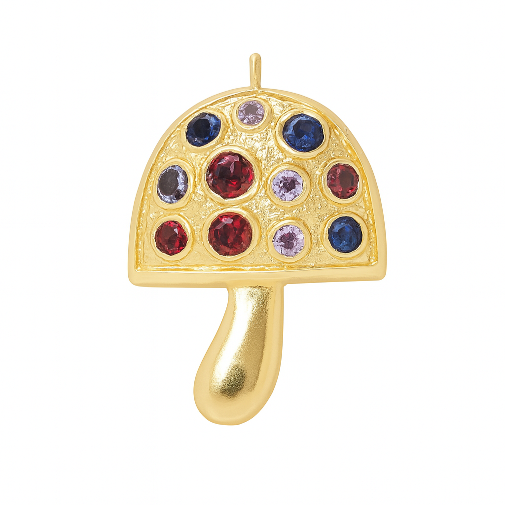 Dije de hongo multicolor