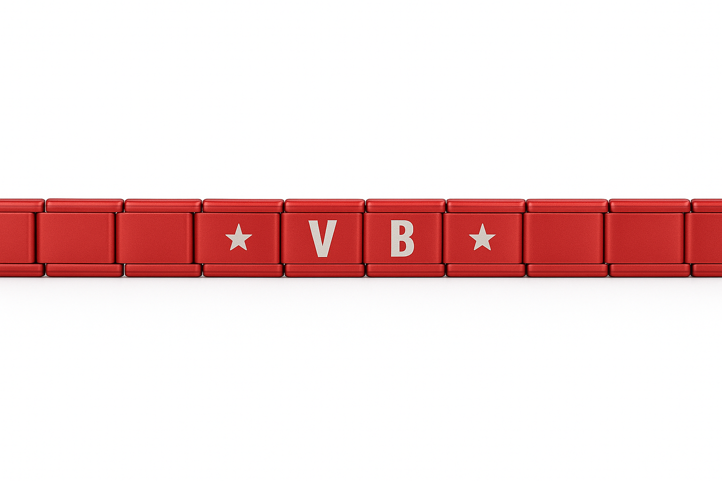 Italian Bracelet Rojo