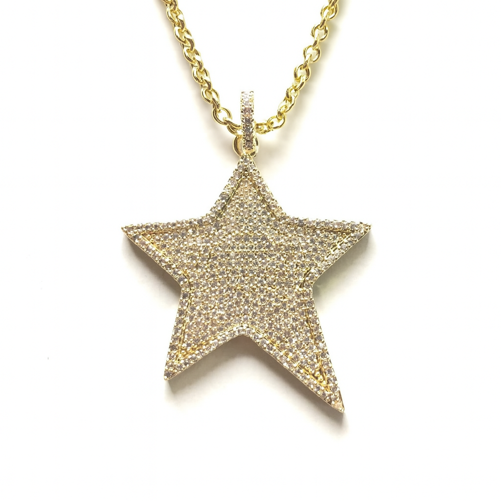 Collar de estrella asimétrica