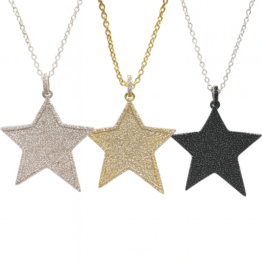 Collar de estrella asimétrica