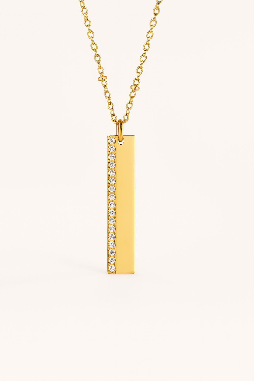 Placa rectangular vertical para personalizar con láser