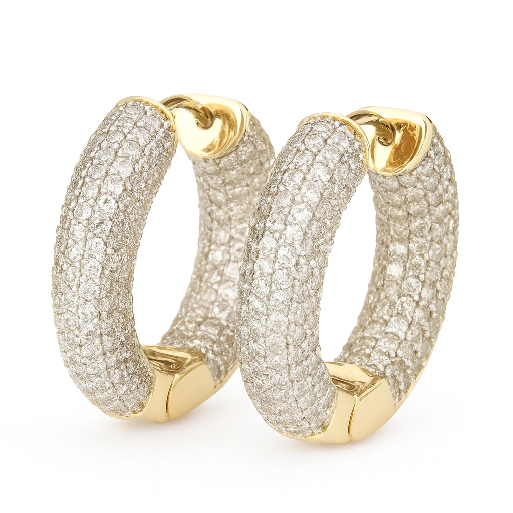 Argollas Angeles - dorado