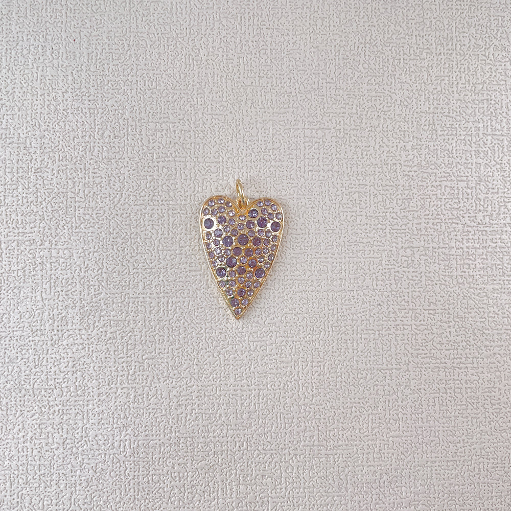 Corazón morado