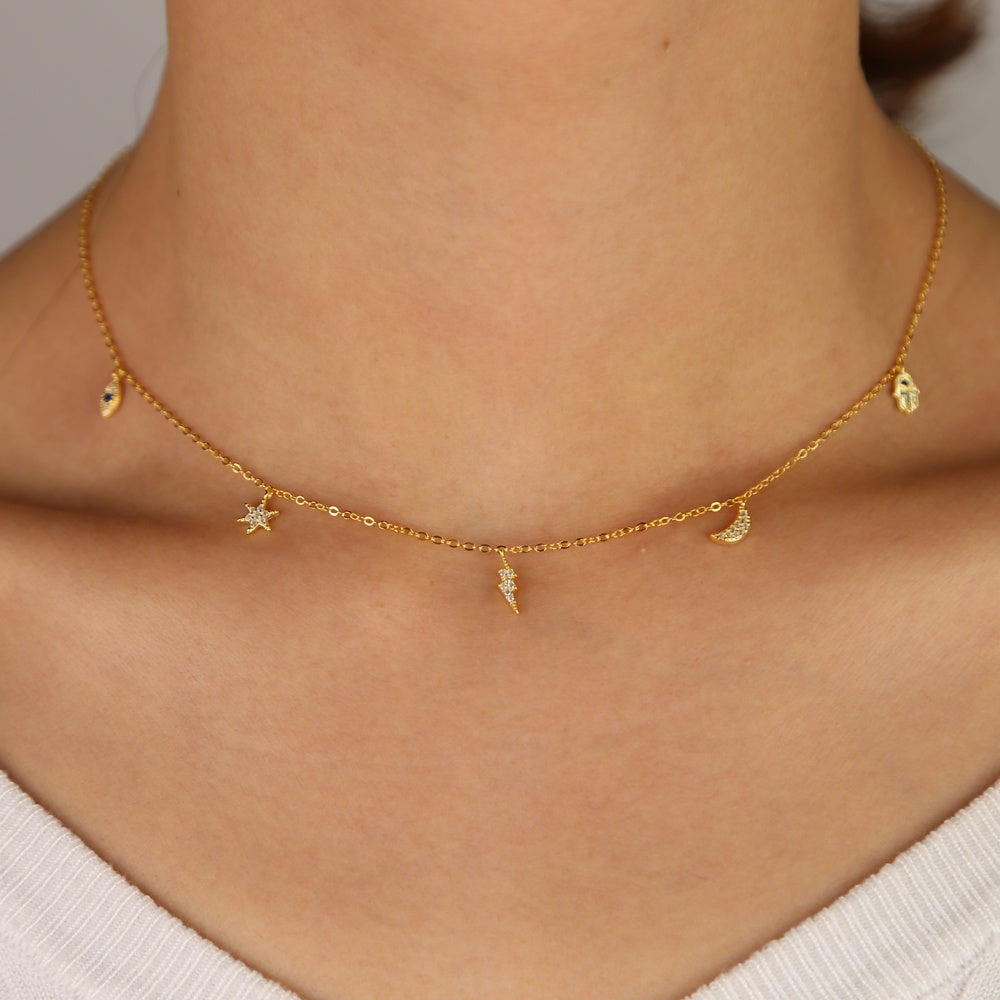 Hamsa sky - Plata de ley 925