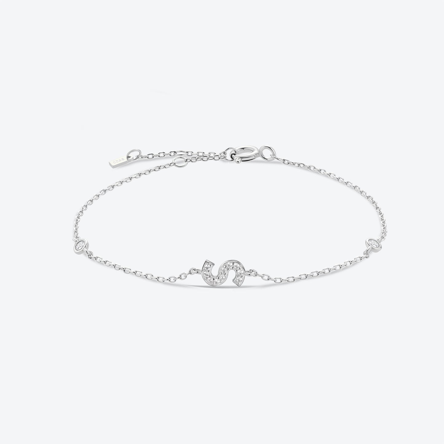 Pulsera de iniciales platedo