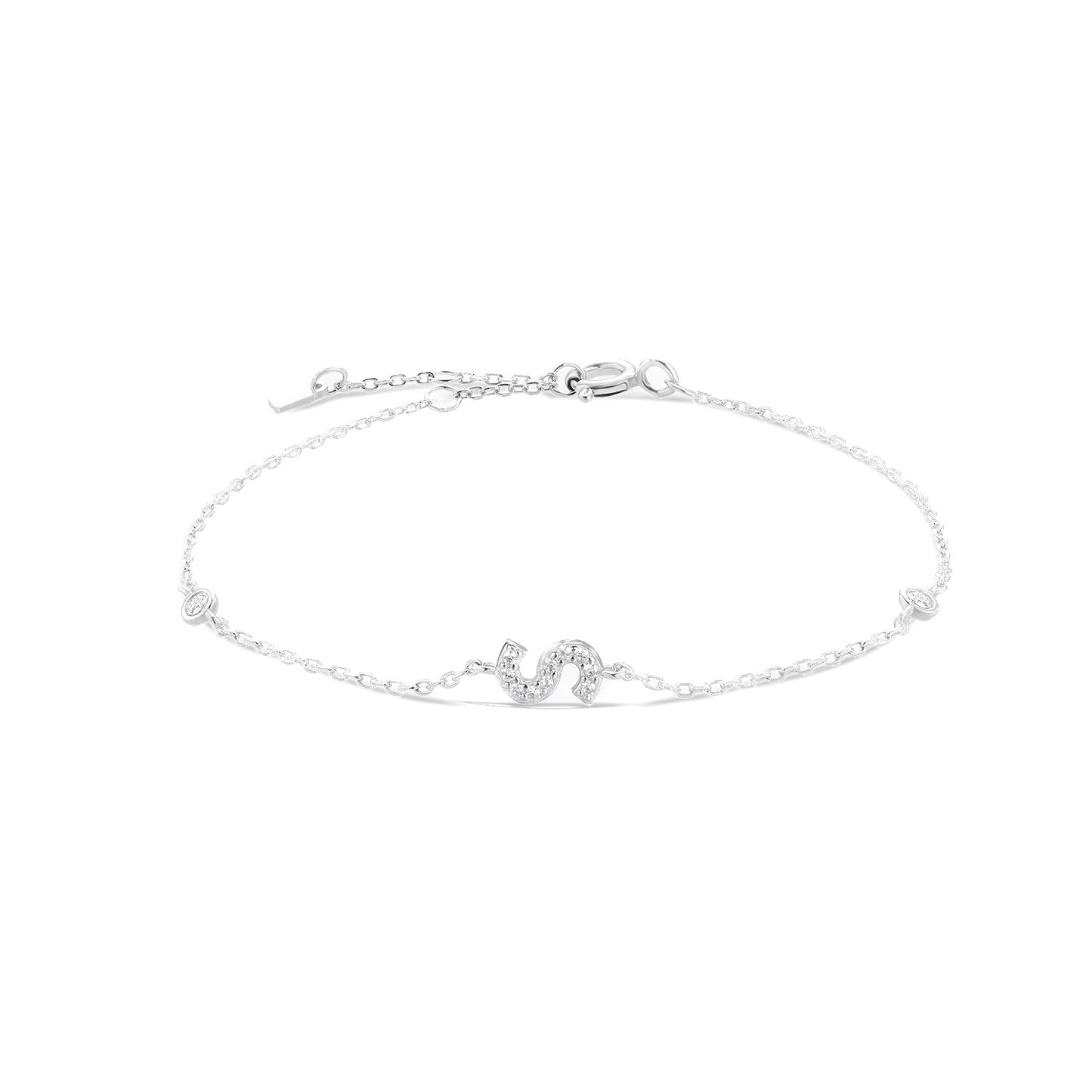 Pulsera de iniciales platedo
