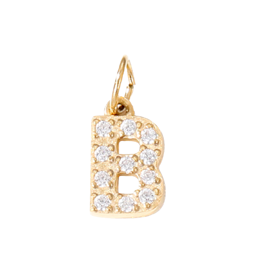 Dije de letras y números para collar