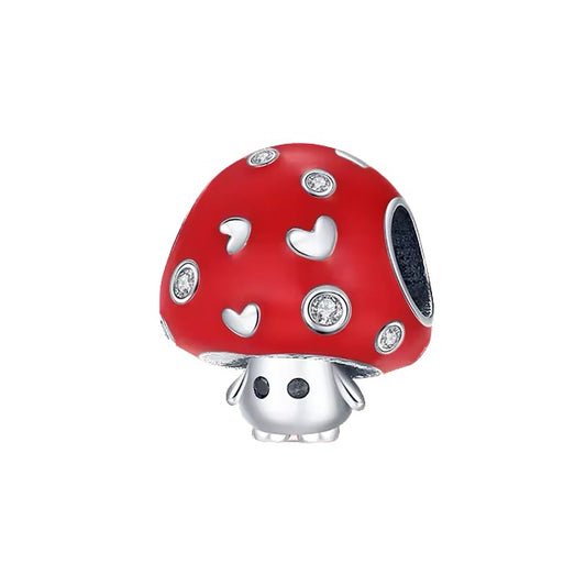 Charm de plata 925 - honguito