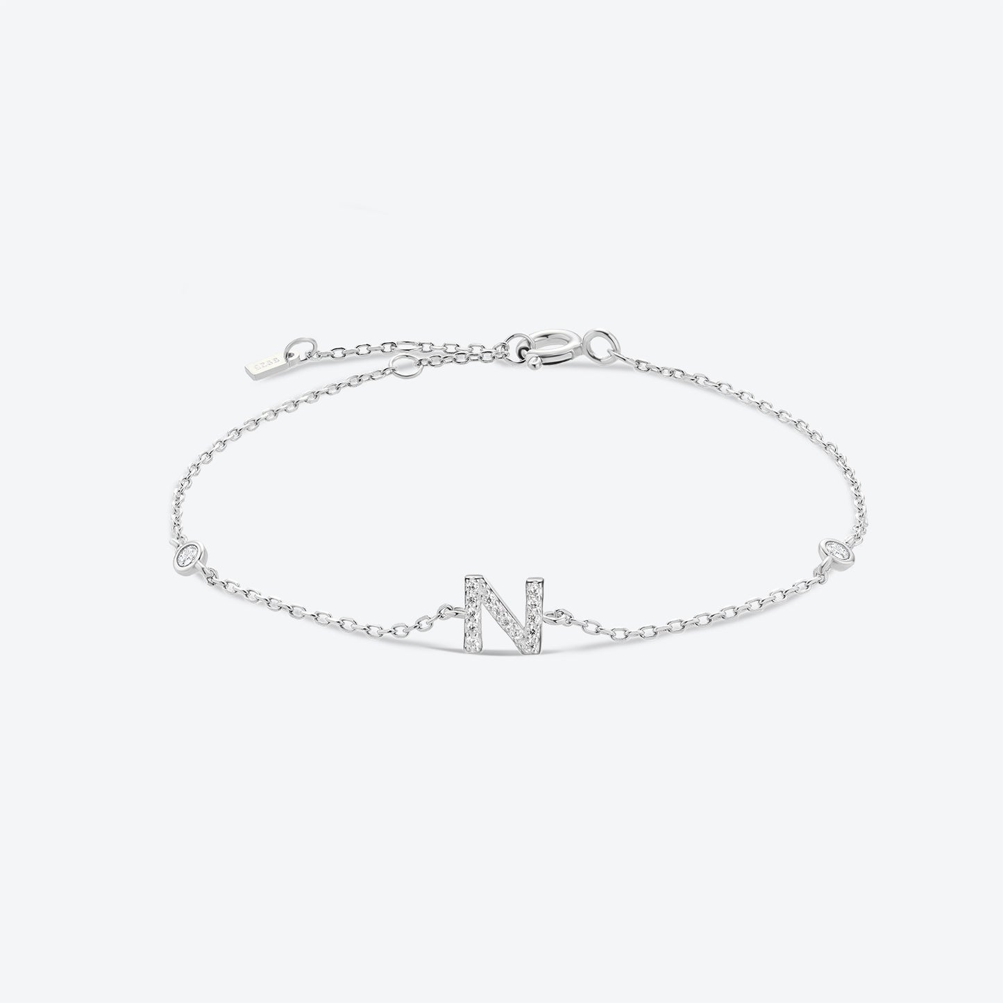 Pulsera de iniciales platedo