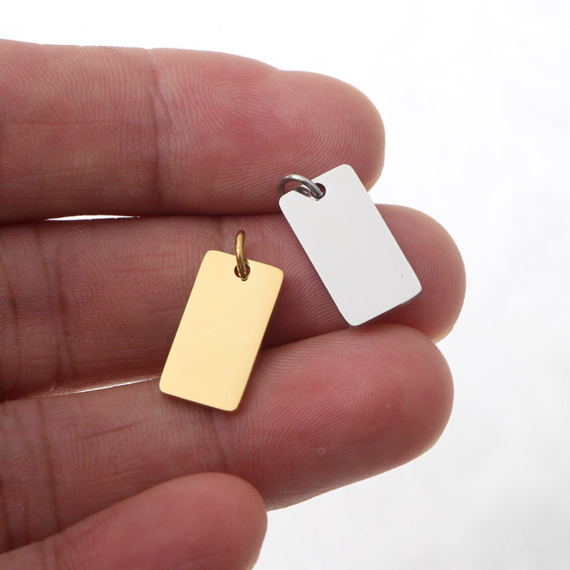 Plaquita mini para personalizar con láser