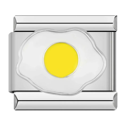 Italian bracelet plano - comida - huevo