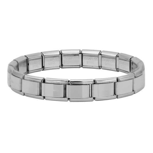 Italian Bracelet Plateada básica