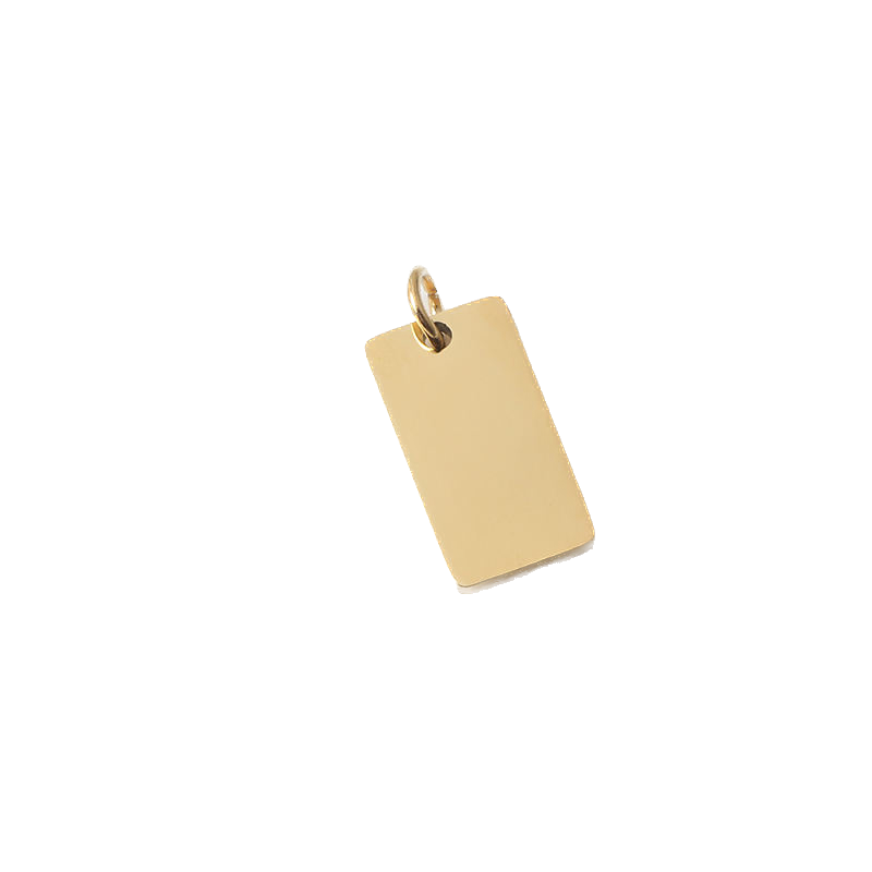 Plaquita mini para personalizar con láser