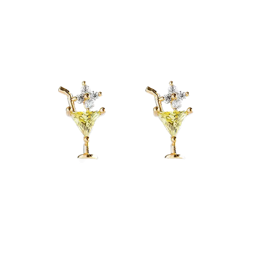Stud margarita par - Plata de Ley 925
