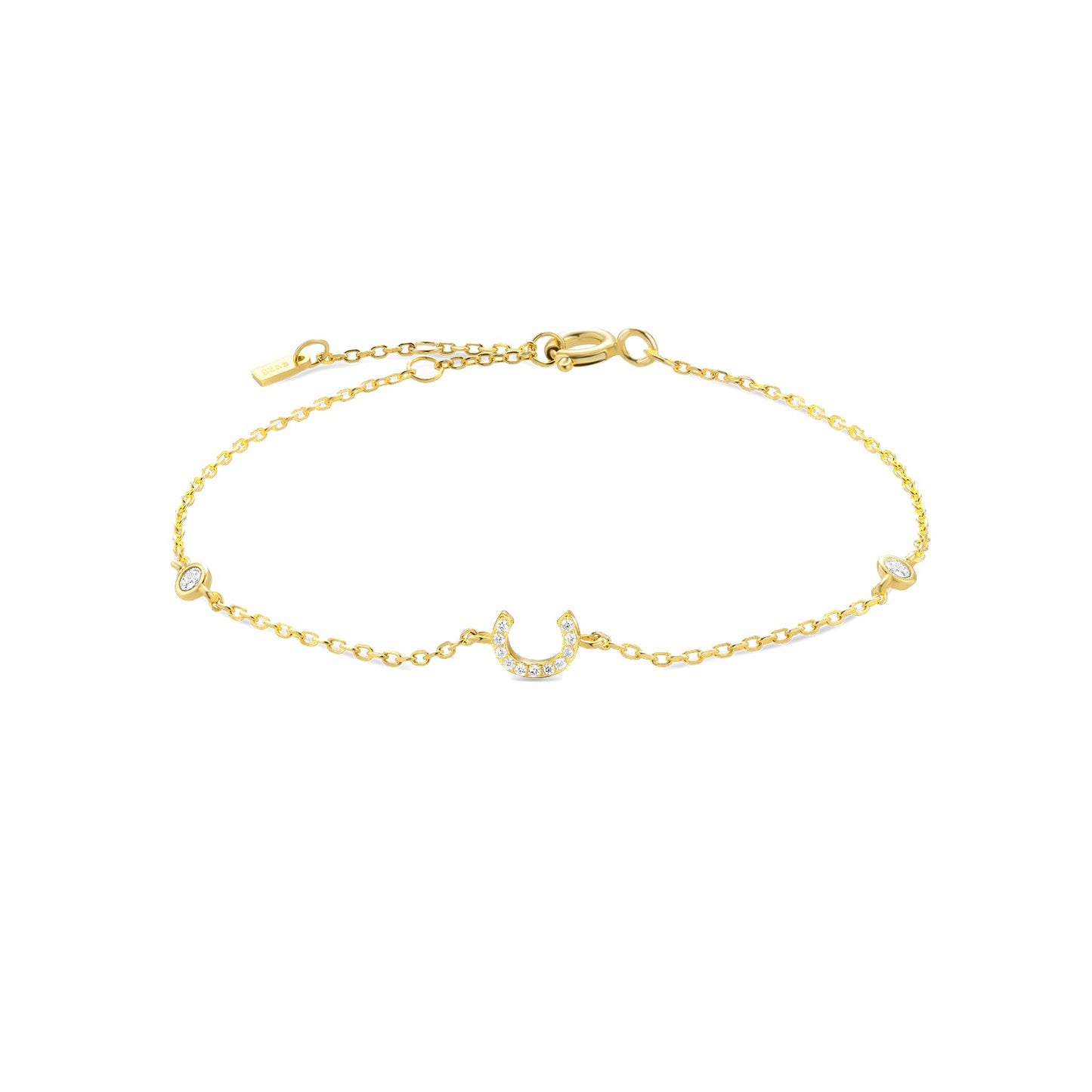 Pulsera de iniciales platedo