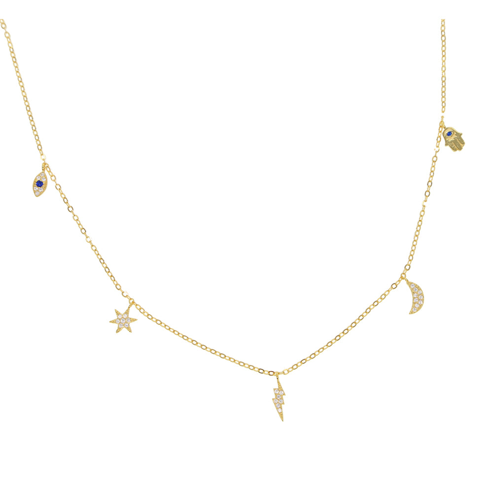 Hamsa sky - Plata de ley 925