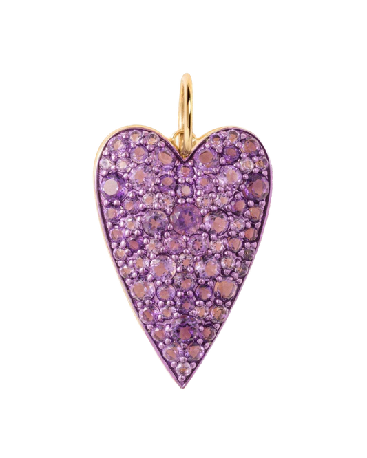Corazón morado