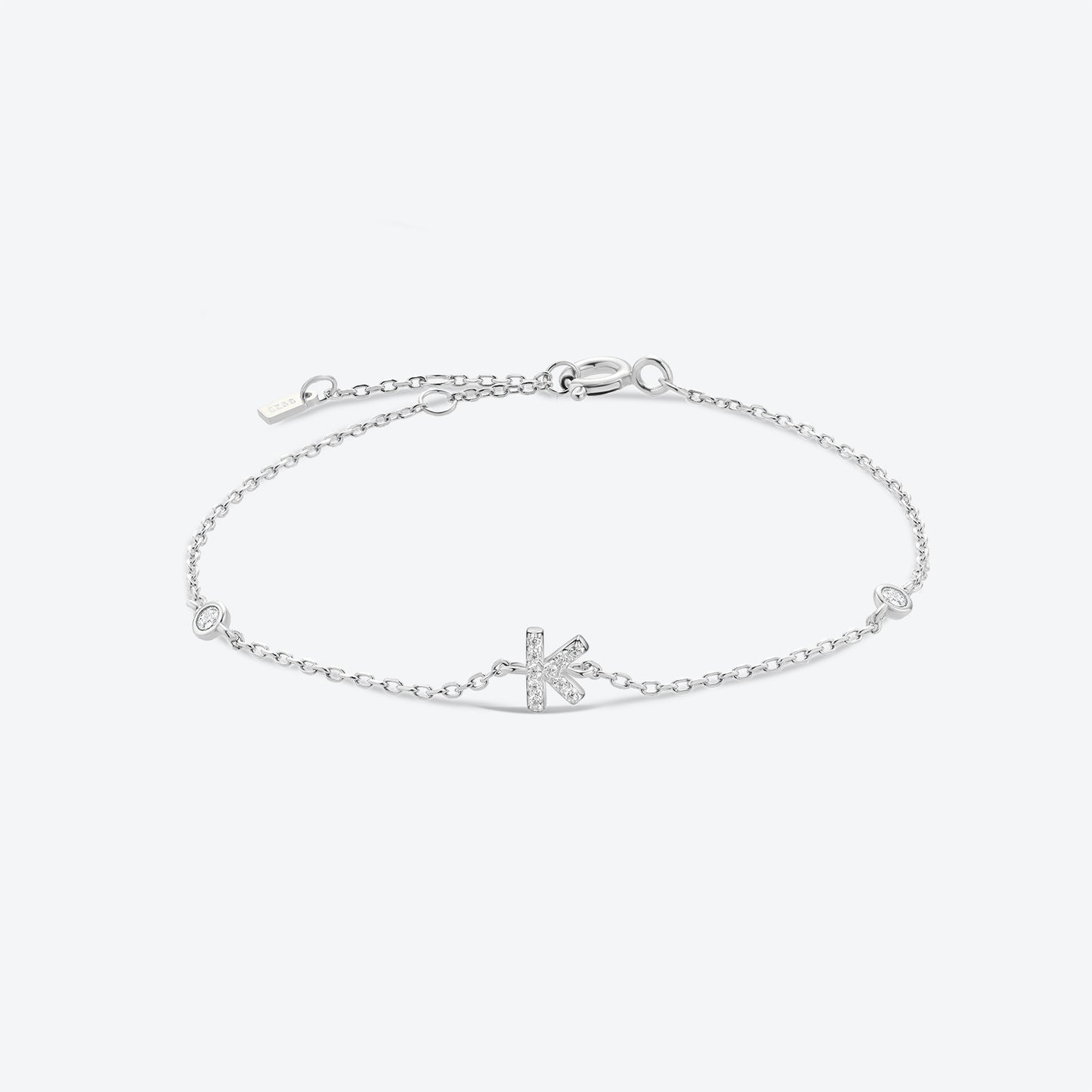 Pulsera de iniciales platedo