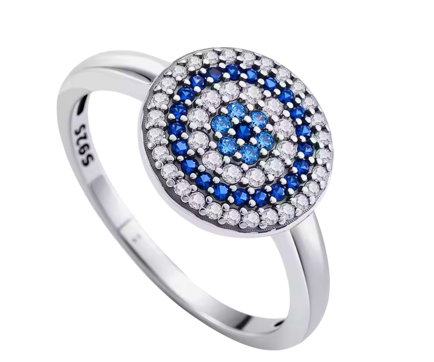 Anillo Nazar ojo turco - Plata de ley 925