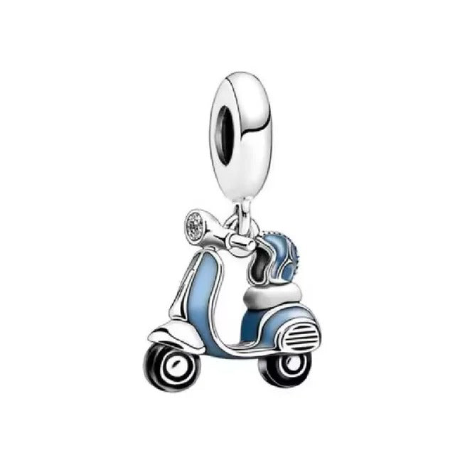 Charm de plata 925 - vespa