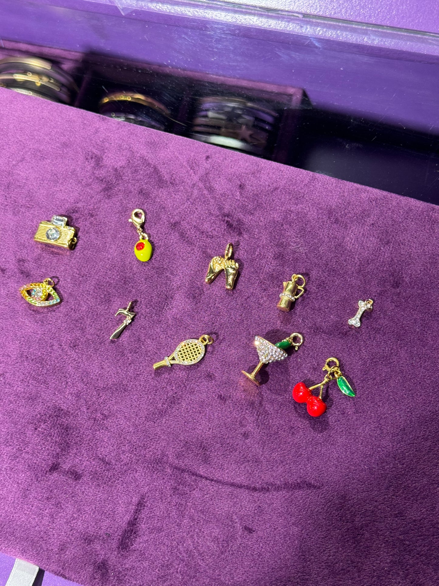 Dije de ojo multicolor