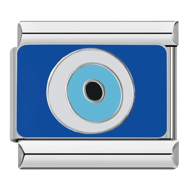 Italian bracelet plano - ojo turco
