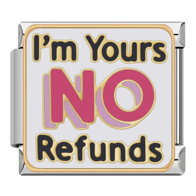 Italian bracelet plano -  I'm yours no refunds