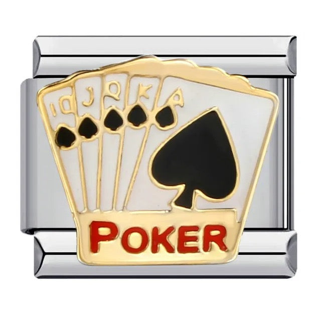 Italian bracelet plano - poker