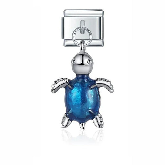 Italian bracelet colgante - tortuga