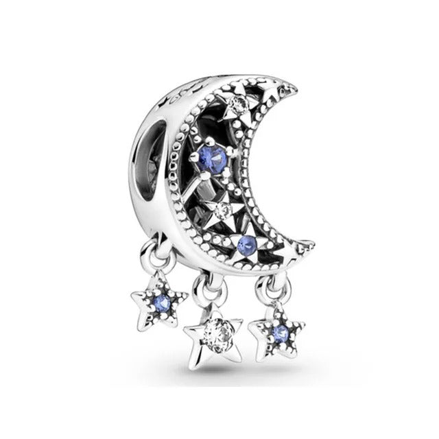 Charm de plata 925 - luna
