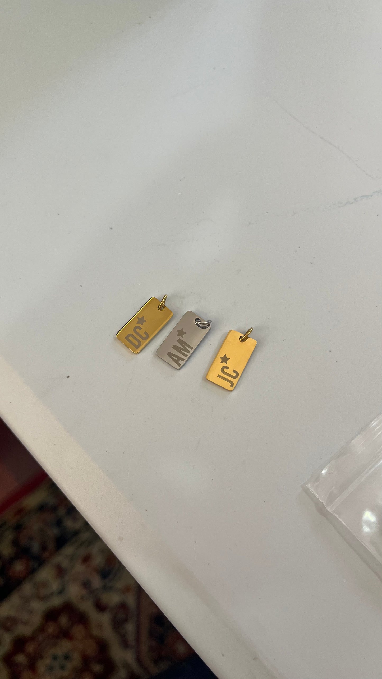 Plaquita mini para personalizar con láser