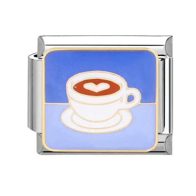 Italian bracelet plano - café